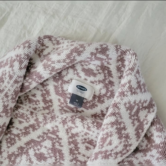Old Navy Chunky Knit Hi-Lo Cardigan (M) - Picture 2 of 3